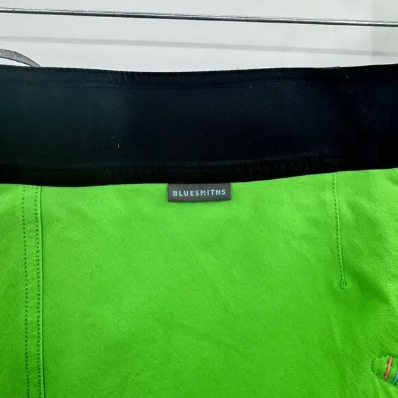Bluesmiths Board Shorts Mens 34 Green The Spartan Standard 11” Inseam Stretch - Picture 6 of 13